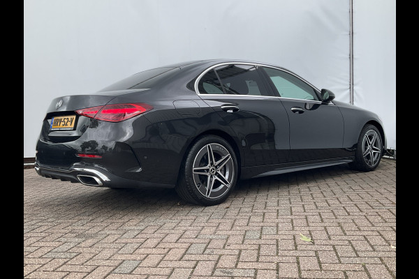 Mercedes-Benz C-Klasse 220 D AMG Line Stoel.electr.Verw Sfeerverl, Hybride Nieuwstaat Grafietgrijs metalliclak