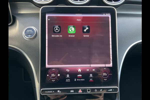 Mercedes-Benz C-Klasse 220 D AMG Line Stoel.electr.Verw Sfeerverl, Hybride Nieuwstaat Grafietgrijs metalliclak