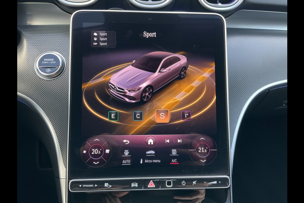 Mercedes-Benz C-Klasse 220 D AMG Line Stoel.electr.Verw Sfeerverl, Hybride Nieuwstaat Grafietgrijs metalliclak