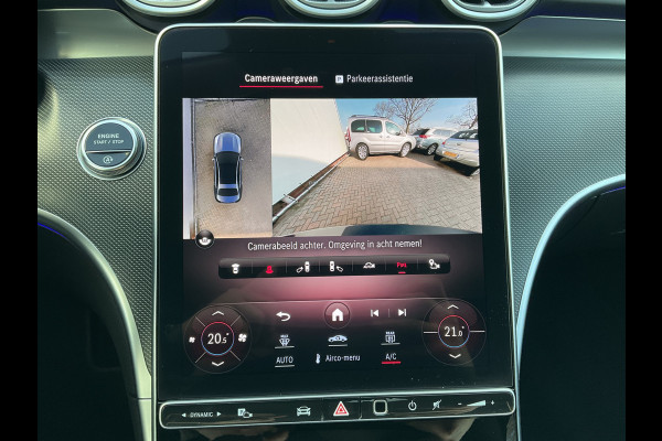 Mercedes-Benz C-Klasse 220 D AMG Line Stoel.electr.Verw Sfeerverl, Hybride Nieuwstaat Grafietgrijs metalliclak