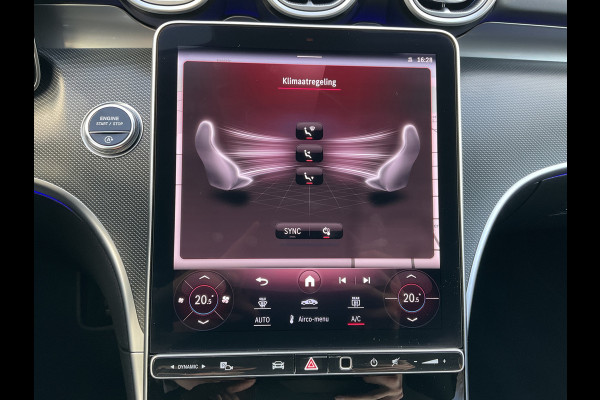 Mercedes-Benz C-Klasse 220 D AMG Line Stoel.electr.Verw Sfeerverl, Hybride Nieuwstaat Grafietgrijs metalliclak