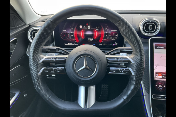 Mercedes-Benz C-Klasse 220 D AMG Line Stoel.electr.Verw Sfeerverl, Hybride Nieuwstaat Grafietgrijs metalliclak