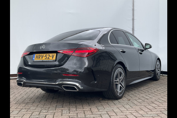 Mercedes-Benz C-Klasse 220 D AMG Line Stoel.electr.Verw Sfeerverl, Hybride Nieuwstaat Grafietgrijs metalliclak