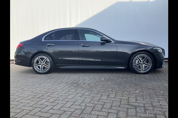 Mercedes-Benz C-Klasse 220 D AMG Line Stoel.electr.Verw Sfeerverl, Hybride Nieuwstaat Grafietgrijs metalliclak