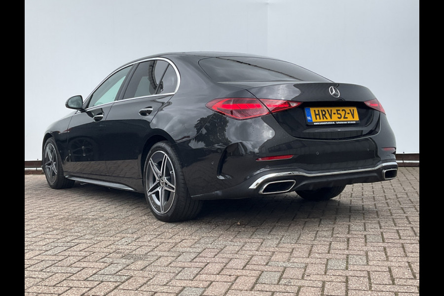 Mercedes-Benz C-Klasse 220 D AMG Line Stoel.electr.Verw Sfeerverl, Hybride Nieuwstaat Grafietgrijs metalliclak