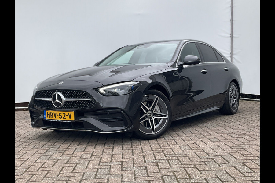 Mercedes-Benz C-Klasse 220 D AMG Line Stoel.electr.Verw Sfeerverl, Hybride Nieuwstaat Grafietgrijs metalliclak