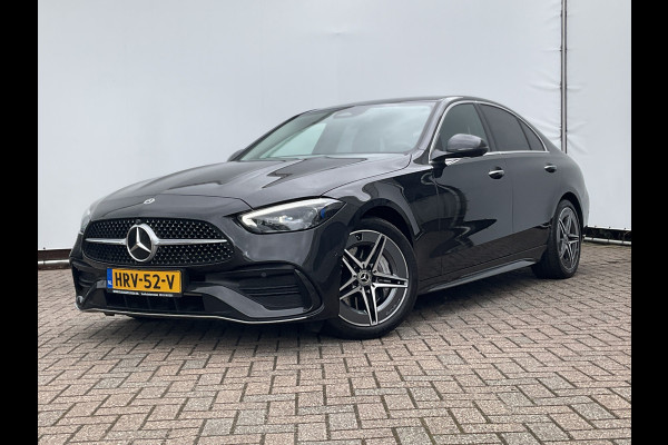 Mercedes-Benz C-Klasse 220 D AMG Line Stoel.electr.Verw Sfeerverl, Hybride Nieuwstaat Grafietgrijs metalliclak