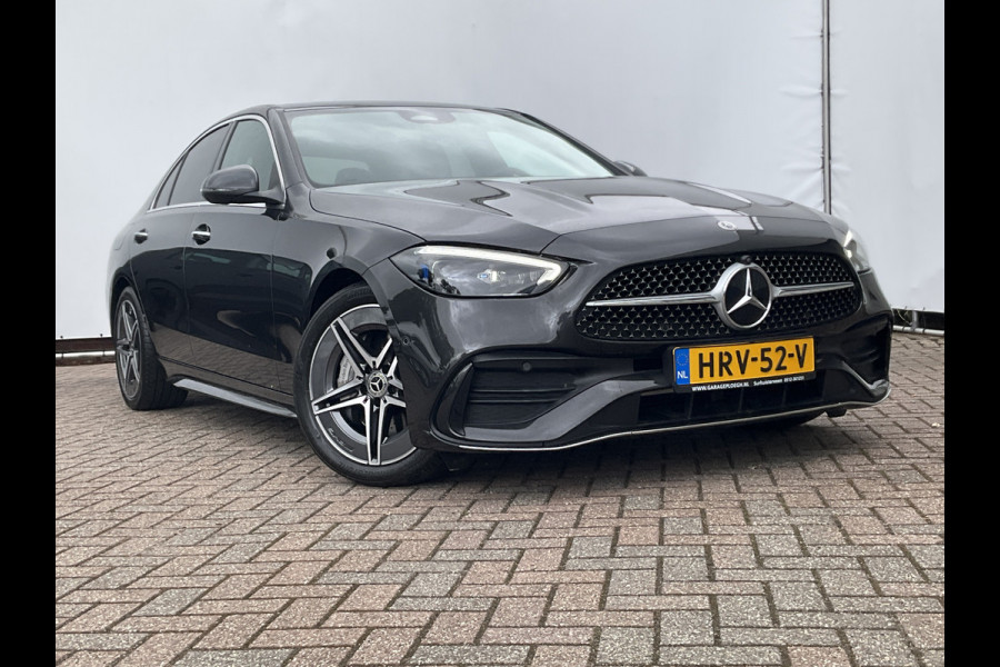 Mercedes-Benz C-Klasse 220 D AMG Line Stoel.electr.Verw Sfeerverl, Hybride Nieuwstaat Grafietgrijs metalliclak