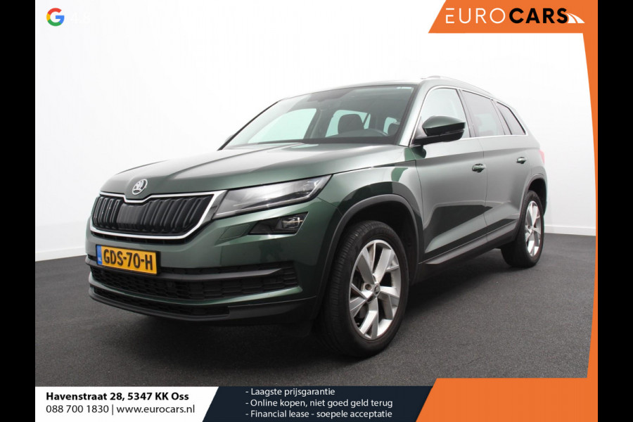 Škoda Kodiaq 1.5 TSI 150pk DSG Style 7p. | Navigatie | Apple Carplay/Android Auto | Adaptive Cruise Control | Parkeersensor achter | Stoel- en stuurverwarming | Ledverlichting | Getinte ramen | Climate Control