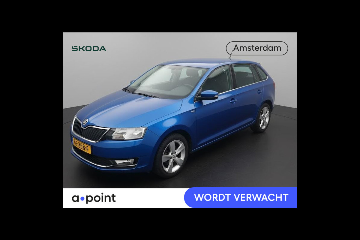 Škoda Rapid Spaceback 1.0 TSI Greentech Clever 95pk Automaat | Climatronic | Cruise controle | Verwarmbare voorstoelen |  Lichtmetalen velgen