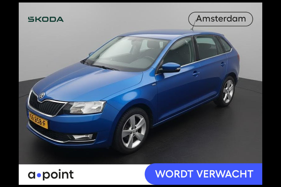 Škoda Rapid Spaceback 1.0 TSI Greentech Clever 95pk Automaat | Climatronic | Cruise controle | Verwarmbare voorstoelen |  Lichtmetalen velgen