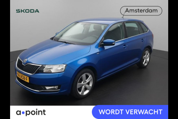Škoda Rapid Spaceback 1.0 TSI Greentech Clever 95pk Automaat | Climatronic | Cruise controle | Verwarmbare voorstoelen |  Lichtmetalen velgen