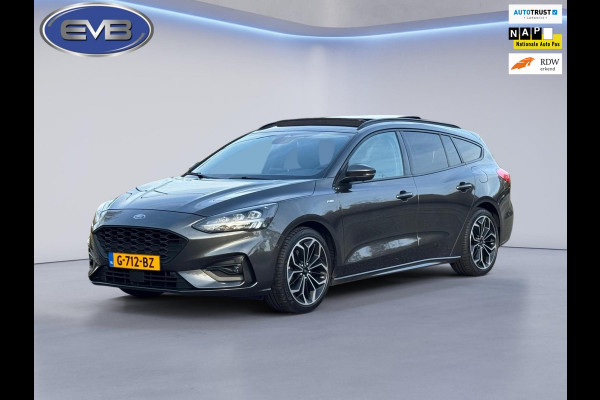 Ford FOCUS Wagon 1.5 EcoBoost 150 pk AUTOMAAT ST Line business, camera,panoramadak afn. trekhaak, winter pakket, NL auto met nap