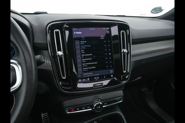 Volvo XC40 Recharge P8 AWD R-Design [ 3-Fase ] {SOH-91%} (INCL-BTW) *PANO | FULL-LEATHER | DIGI-COCKPIT | FULL-LED | MEMORY-PACK | HARMAN/KARDON | TOP-VIEW | CARPLAY | NAVI-FULLMAP | ECC | PDC | KEYLESS | HEATED-SPORTSEATS | BLIS | CAPLAY | 19"ALU*