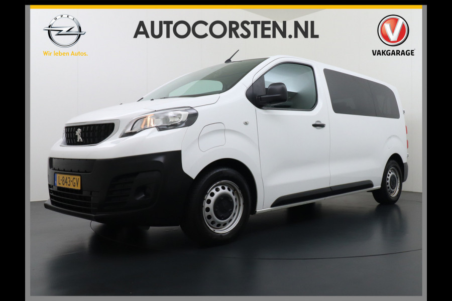 Opel Vivaro-e Peugeot EV 50kWh 9-Persoons Airco Navi* Apple Carplay Android Auto Cruise Control 3 Zitrijen Dab+ Schuifdeur Privacy Glas Achterdeuren 1e Eigenaar Origineel Nederlandse Auto