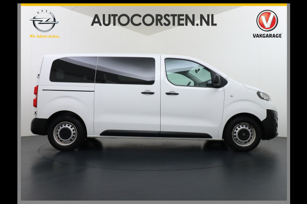 Opel Vivaro-e Peugeot EV 50kWh 9-Persoons Airco Navi* Apple Carplay Android Auto Cruise Control 3 Zitrijen Dab+ Schuifdeur Privacy Glas Achterdeuren 1e Eigenaar Origineel Nederlandse Auto