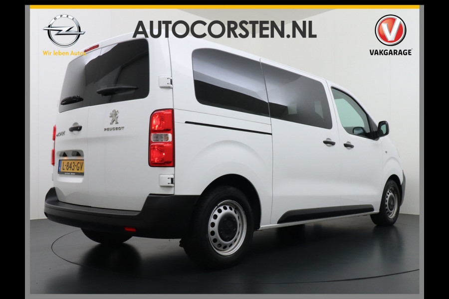 Opel Vivaro-e Peugeot EV 50kWh 9-Persoons Airco Navi* Apple Carplay Android Auto Cruise Control 3 Zitrijen Dab+ Schuifdeur Privacy Glas Achterdeuren 1e Eigenaar Origineel Nederlandse Auto