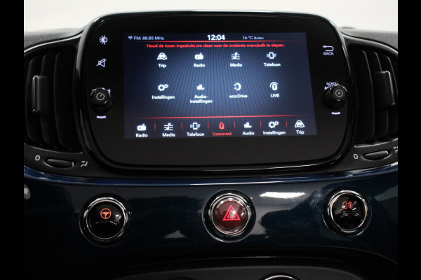 Fiat 500C 1.0 Hybrid Lounge Plus Navigatie Cruise Control Parkeer Sensoren Climate Control DAB Lichtmetalen Velgen