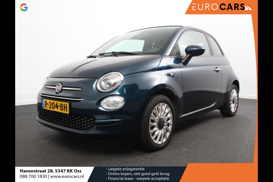 Fiat 500C 1.0 Hybrid Lounge Plus Navigatie Cruise Control Parkeer Sensoren Climate Control DAB Lichtmetalen Velgen