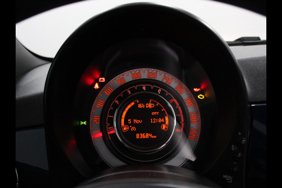 Fiat 500C 1.0 Hybrid Lounge Plus Navigatie Cruise Control Parkeer Sensoren Climate Control DAB Lichtmetalen Velgen