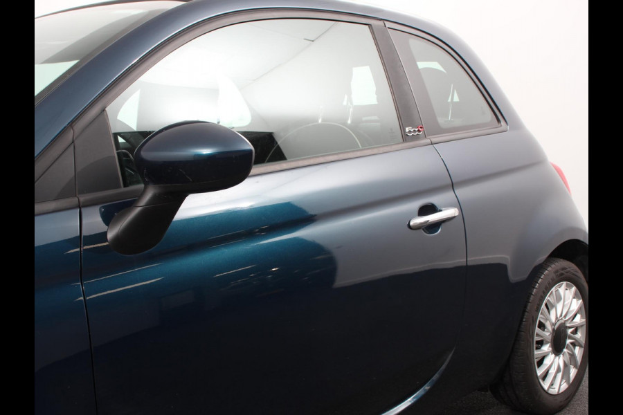 Fiat 500C 1.0 Hybrid Lounge Plus Navigatie Cruise Control Parkeer Sensoren Climate Control DAB Lichtmetalen Velgen