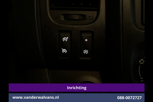 Renault Trafic 2.0 dCi 120pk L2H1 Inrichting Euro6 Airco | 2x zijdeur | Imperiaal | LED | Trekhaak | Cruisecontrol | Camera Parkeersensoren, Bijrijdersbank