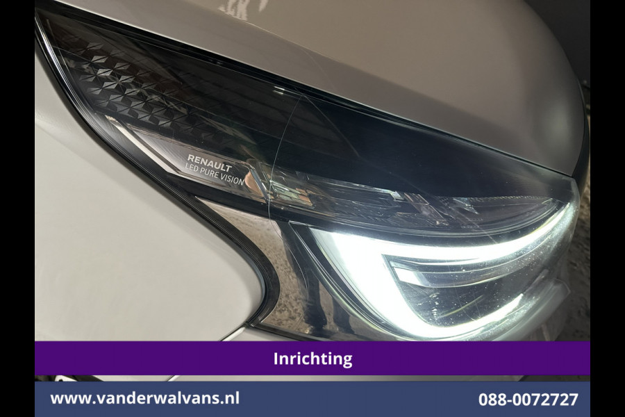 Renault Trafic 2.0 dCi 120pk L2H1 Inrichting Euro6 Airco | 2x zijdeur | Imperiaal | LED | Trekhaak | Cruisecontrol | Camera Parkeersensoren, Bijrijdersbank