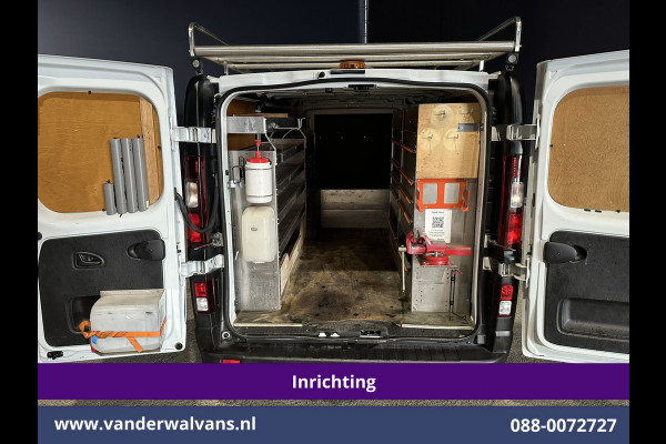 Renault Trafic 2.0 dCi 120pk L2H1 Inrichting Euro6 Airco | 2x zijdeur | Imperiaal | LED | Trekhaak | Cruisecontrol | Camera Parkeersensoren, Bijrijdersbank