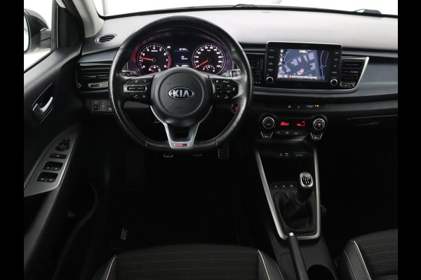 Kia Rio 1.0 TGDI GT-Line | Stoel & stuurverwarming | Carplay | Half leder | Keyless | Navigatie | Climate control | DAB | Camera | Cruise control