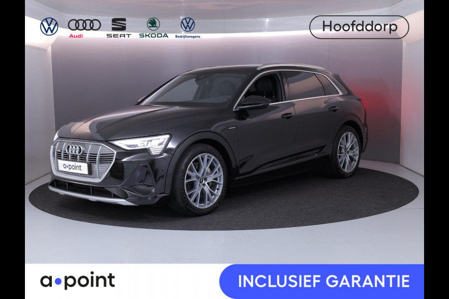 Audi e-tron 55 quattro S edition 95 kWh 408pk | Navigatie | Elektrisch verstelbare voorstoelen | Luchtvering | Parkeercamera | Matrix koplampen