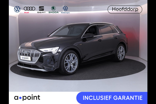 Audi e-tron 55 quattro S edition 95 kWh 408pk | Navigatie | Elektrisch verstelbare voorstoelen | Luchtvering | Parkeercamera | Matrix koplampen