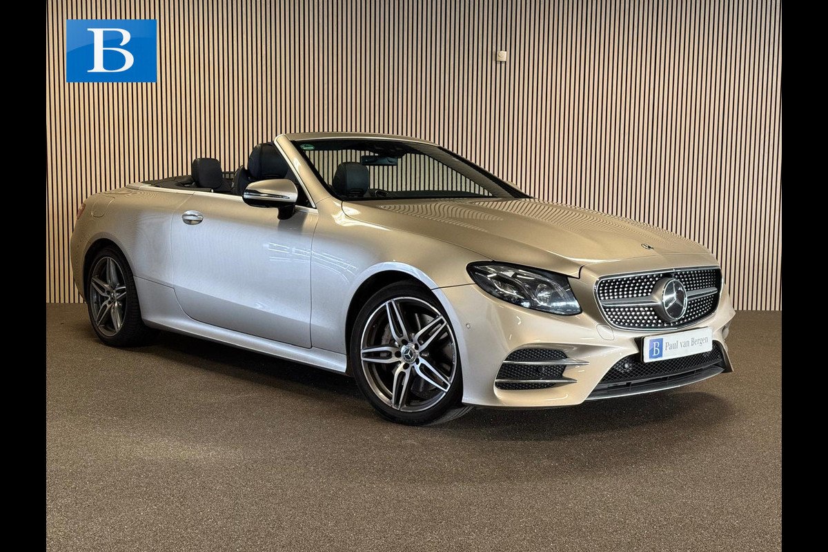 Mercedes-Benz E-Klasse Cabrio 350 AMG STYLING-MEMORY-BURMESTER-360 CAMERA-LUCHTVERING-ZEER COMPLEET