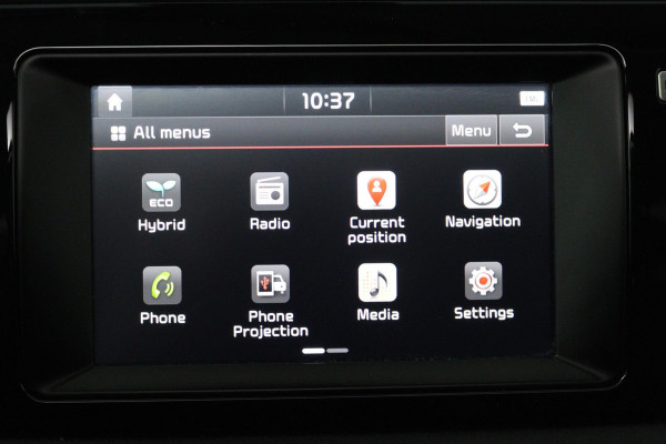 Kia Niro 1.6 GDi Hybrid Edition (PANORAMADAK, STOEL/STUUR VERWARMING, ACHTERUITRIJCAMERA, NAVIGATIE, PARKEERSENSOREN)