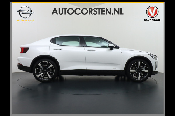Polestar 2 AUT. 408 pk Long Range Dual Motor Pano-Dak Harman&Kardon® Electr.Stoelen Verwarmd+Achterbank+Stuur Adaptive-Cruise Carplay Andro SOH 97,5% 78kWh Verkeersbord detectie Regen-Lichtsensor Virtual-Cockpit Home-Link Bots waarschuwing Autonoom-Rem Lane Assist Keyless Connected 1e Eigenaar Origineel Nederlandse Auto 1.500kg Trekvermogen 660Nm! € 61.000 nieuw!