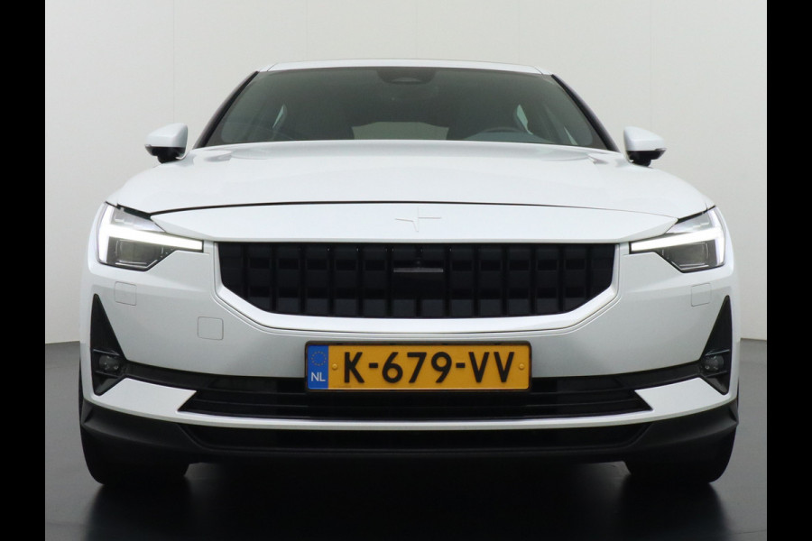 Polestar 2 AUT. 408 pk Long Range Dual Motor Pano-Dak Harman&Kardon® Electr.Stoelen Verwarmd+Achterbank+Stuur Adaptive-Cruise Carplay Andro SOH 97,5% 78kWh Verkeersbord detectie Regen-Lichtsensor Virtual-Cockpit Home-Link Bots waarschuwing Autonoom-Rem Lane Assist Keyless Connected 1e Eigenaar Origineel Nederlandse Auto 1.500kg Trekvermogen 660Nm! € 61.000 nieuw!