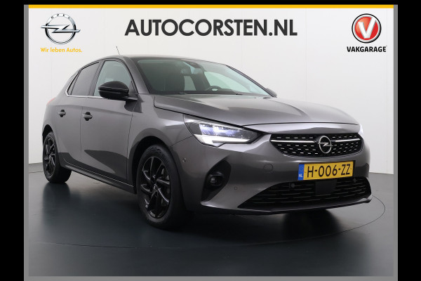 Opel Corsa T1.2 101PK AUT-8 Navi Adaptive-Cr Innovation 360°Camera PDC-a+v Apple Carplay Android Pdc ECC Elegance Digit-dashb. Lane Assist DAB Privacy Glas Led Bluetooth Rijstrooksensor 100% Dealeronderhouden 1e Eigenaar Origineel Nederlandse Auto 26.000 nieuw