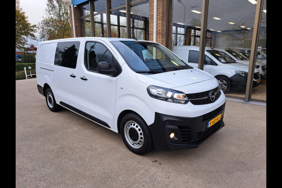 Opel Vivaro 2.0 CDTI 144Pk 5 persoon Dubbel Cabine Airco Navigatie Achteruitrijcamera DC