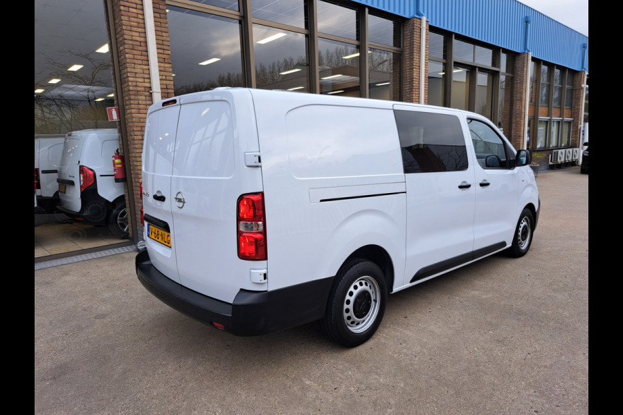 Peugeot Expert / Opel Vivaro 2.0 CDTI 144Pk 5 persoon Dubbel Cabine Airco Navigatie Achteruitrijcamera DC