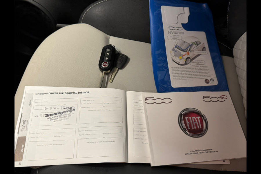 Fiat 500 1.0 Hybrid Dolcevita AIRCO PANORAMADAK BLUETOOTH START/STOP USB