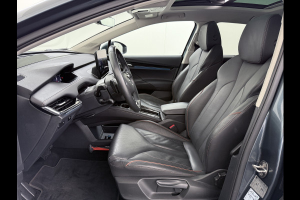 Škoda ENYAQ iV 80 204pk Leer+St+Verwarmd Pano-dak Trekhaak Adaptive Cruise PDC-a+v S.O.H. 94% 360°Camera 20"lm Apple Carplay Android Auto Luxus DAB Stuurverwarming Led Lmv Keyless Infotainment Plus Assistentie Plus Comfort-pakket 1e Eigenaar Origineel Nederlandse Auto Nieuwprijs €57.155,- 1.000kg trekvermogen!