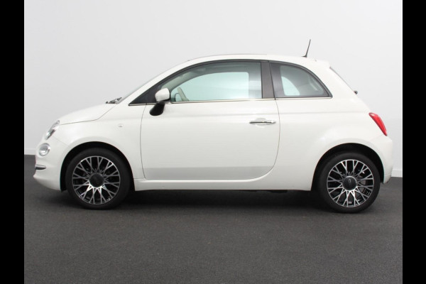 Fiat 500 1.0 Hybrid Dolcevita Panorama dak Climate Control Cruise Control Navigatie Apple Carplay/Android Auto Dab Digitale Cockpit Parkeer Sensoren  Lichtmetalen Velgen 16" Led