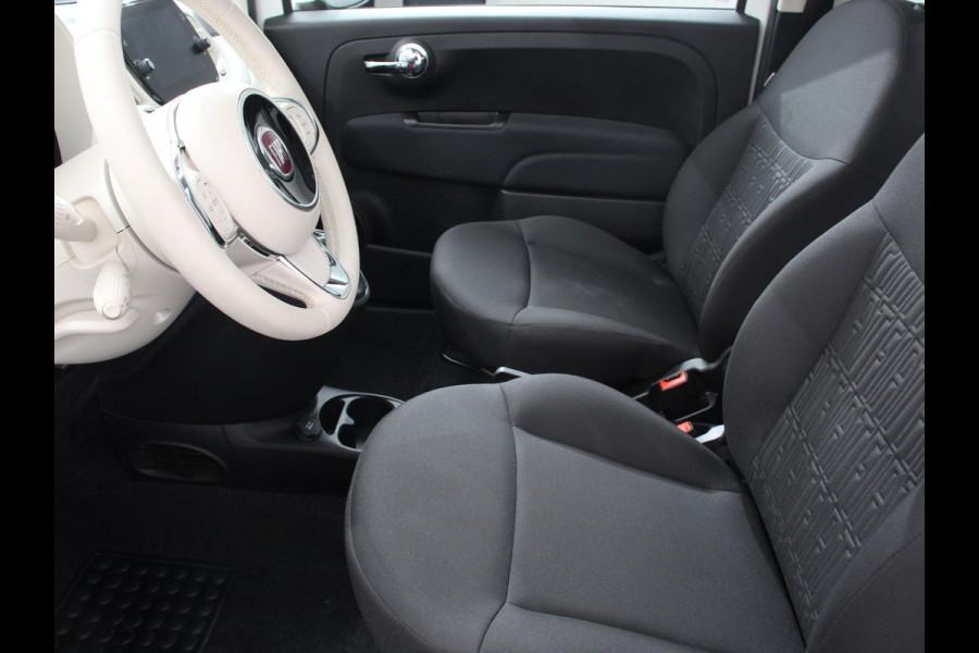 Fiat 500 1.0 Hybrid Dolcevita Panorama dak Climate Control Cruise Control Navigatie Apple Carplay/Android Auto Dab Digitale Cockpit Parkeer Sensoren  Lichtmetalen Velgen 16" Led
