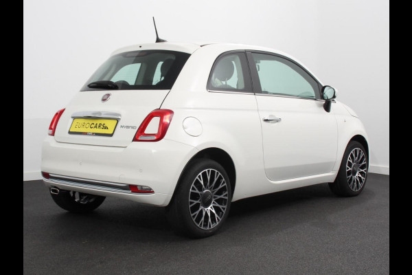 Fiat 500 1.0 Hybrid Dolcevita Panorama dak Climate Control Cruise Control Navigatie Apple Carplay/Android Auto Dab Digitale Cockpit Parkeer Sensoren  Lichtmetalen Velgen 16" Led