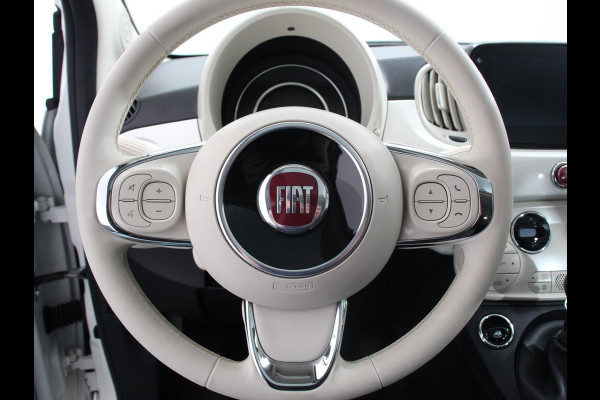 Fiat 500 1.0 Hybrid Dolcevita Panorama dak Climate Control Cruise Control Navigatie Apple Carplay/Android Auto Dab Digitale Cockpit Parkeer Sensoren  Lichtmetalen Velgen 16" Led