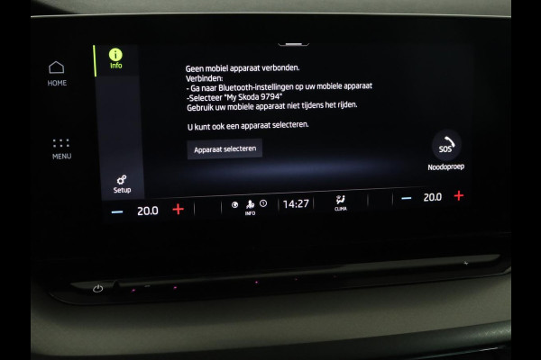 Škoda Octavia 1.0 TSI Business Edition | Carplay | Navigatie | Chroom Pakket | Parkeerhulp | Full LED | Getint glas | Climate control | Cruise control | Bluetooth | Virtual Cockpit | Keyless start | 18'' lichtmetalen velgen