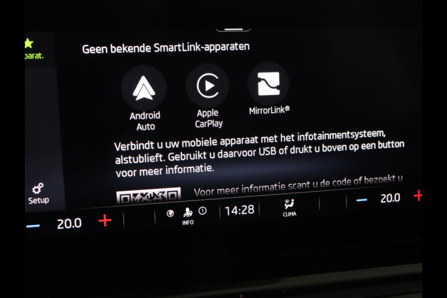 Škoda Octavia 1.0 TSI Business Edition | Carplay | Navigatie | Chroom Pakket | Parkeerhulp | Full LED | Getint glas | Climate control | Cruise control | Bluetooth | Virtual Cockpit | Keyless start | 18'' lichtmetalen velgen