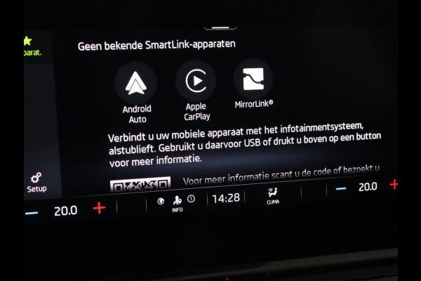 Škoda Octavia 1.0 TSI Business Edition | Carplay | Navigatie | Chroom Pakket | Parkeerhulp | Full LED | Getint glas | Climate control | Cruise control | Bluetooth | Virtual Cockpit | Keyless start | 18'' lichtmetalen velgen