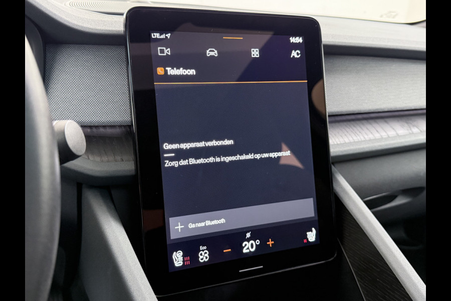 Polestar 2 AUT. 408 pk 0-100 4,7Sec AWD Long Range Dual Motor 78kWh Pano-Dak Electr.Stoelen+Geheugen+Verwarmd+Achterbank+Stuur Adaptive-Cru SOH 93% Verkeersbord detectie Regen-Lichtsensor Virtual-Cockpit Home-Link Bots waarschuwing Autonoom-Rem Lane Assist Keyless Connected 11KW AC laden tot 150kw DC Laden 4x4 1e Eigenaar Volledig Volvo_Polestar-Dealer Onderhouden Origineel Nederlandse Auto 1.500kg Trekvermogen 660Nm! € 60.000 nieuw!