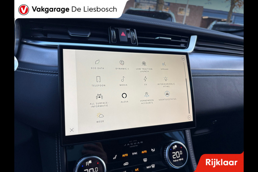 Jaguar F-Pace 2.0 P400e PHEV R-Dynamic S Black / Leder / Meridian / Panorama-dak / camera