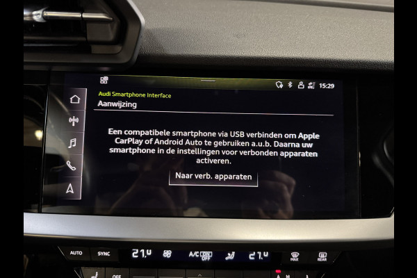 Audi A3 Limousine 35 TFSI 150PK Business Edition Automaat | Nieuw model | Afn. trekhaak | Virtual | Full LED